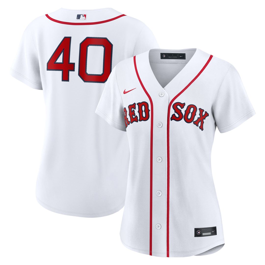 Boston Red Sox Willson Contreras Nike Women's Home Replica Jersey - White Team Jersey Sports Fan Apparel