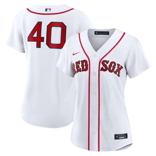 Boston Red Sox Willson Contreras Nike Women's Home Replica Jersey - White Team Jersey Sports Fan Apparel