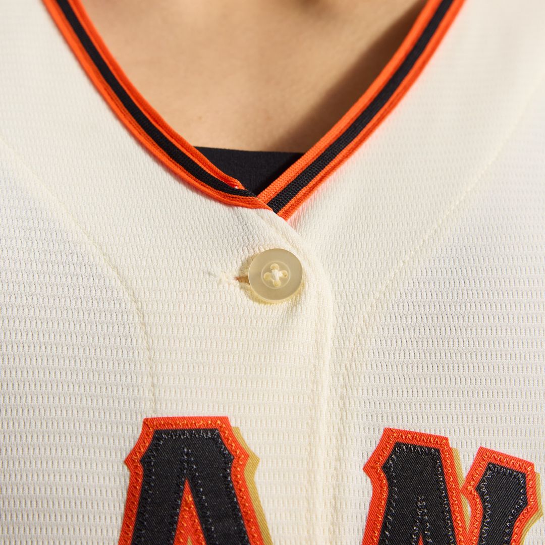 San Francisco Giants Nike Women's Home Replica Team Jersey - Cream Team Jersey Sports Fan Apparel