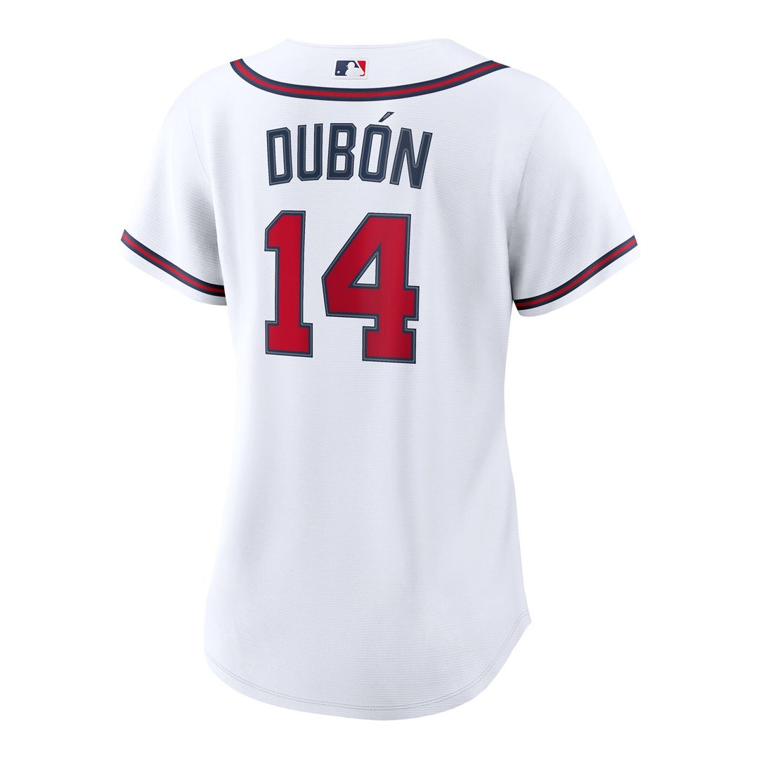 Atlanta Braves Mauricio Dubón Nike Women's Home Replica Jersey - White Team Jersey Sports Fan Apparel