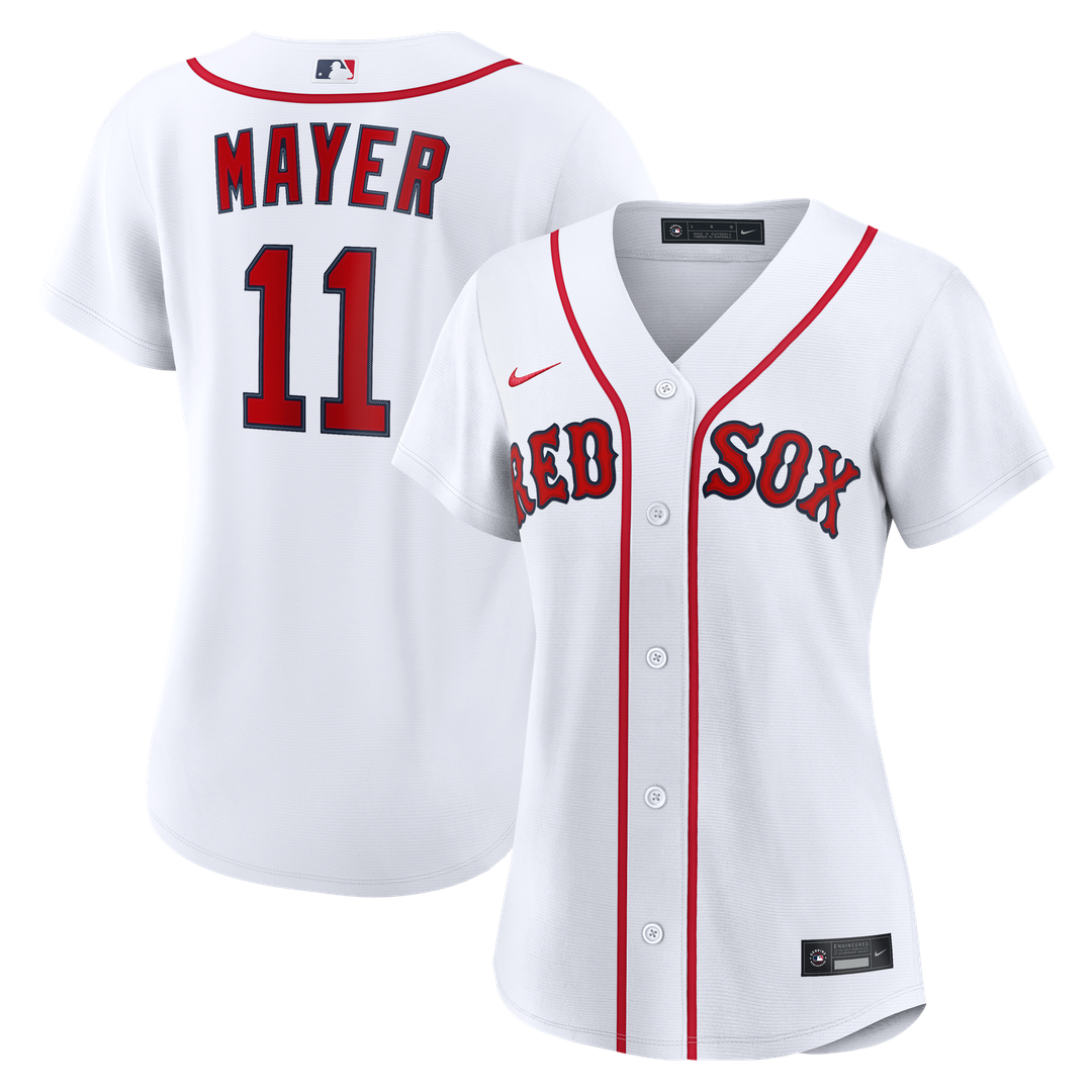 Boston Red Sox Marcelo Mayer Nike Women's Home Replica Jersey - White Team Jersey Sports Fan Apparel