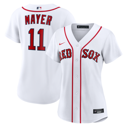 Boston Red Sox Marcelo Mayer Nike Women's Home Replica Jersey - White Team Jersey Sports Fan Apparel
