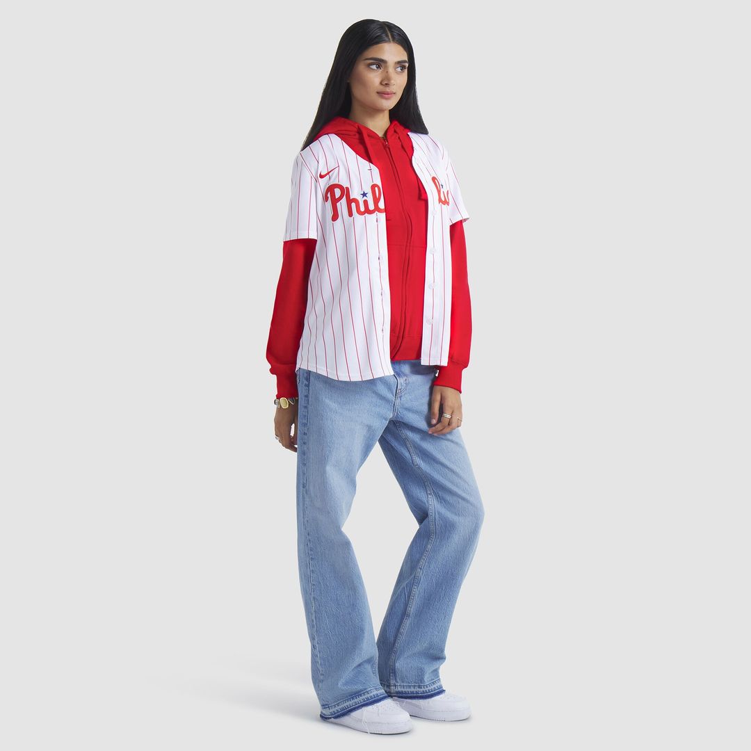 Philadelphia Phillies Bryce Harper Nike Women's Home Limited Player Jersey - White Team Jersey Sports Fan Apparel