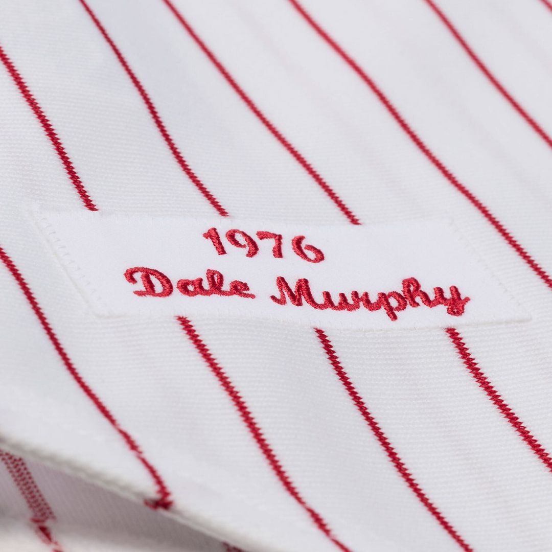Atlanta Braves Dale Murphy Mitchell & Ness 1976 Authentic Jersey - White Team Jersey Sports Fan Apparel