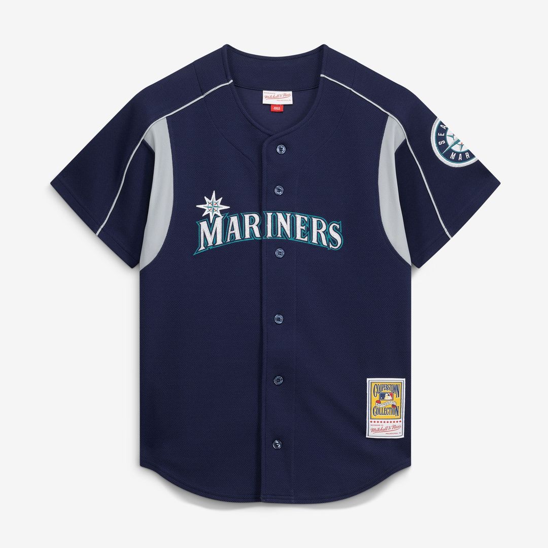 Seattle Mariners Ichiro Suzuki Mitchell & Ness Cooperstown Batting Practice Jersey - Navy Team Jersey Sports Fan Apparel