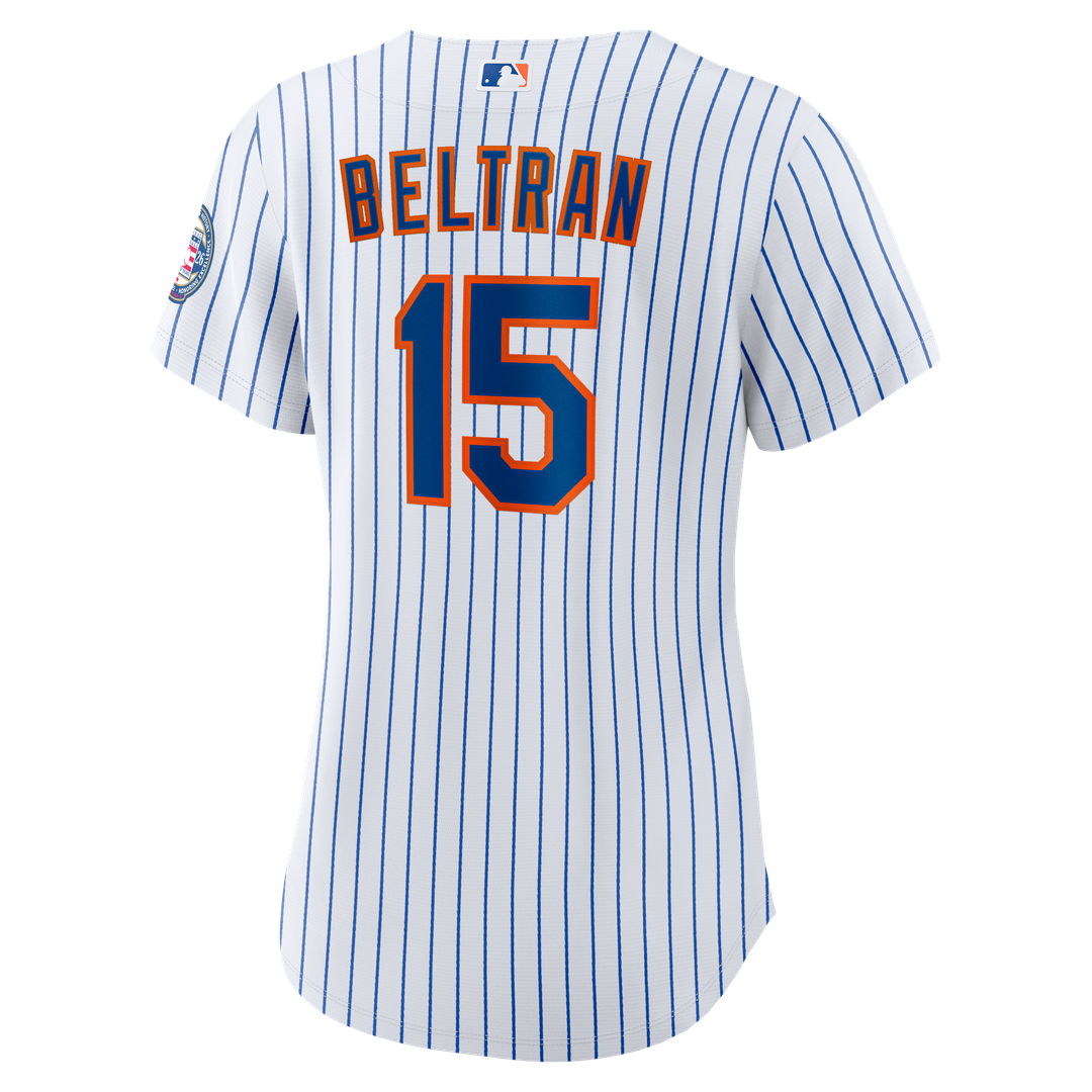 New York Mets Carlos Beltran Nike Women's 2026 Baseball Hall of Fame Retired Player Replica Jersey - White Team Jersey Sports Fan Apparel