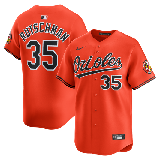Baltimore Orioles Adley Rutschman Nike 2nd Alternate Limited Player Jersey - Orange Team Jersey Sports Fan Apparel