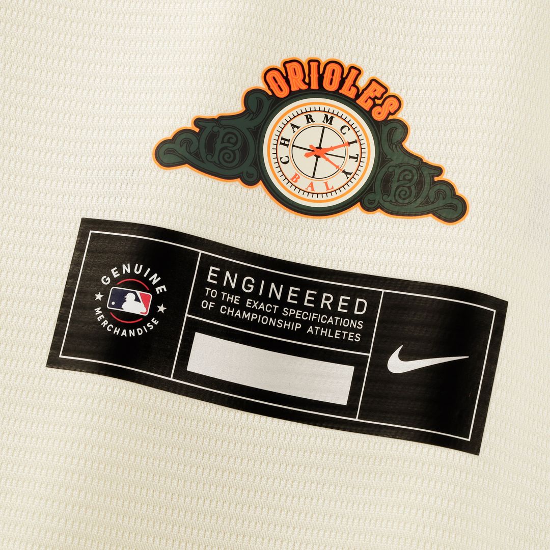 Baltimore Orioles Pete Alonso Nike 2026 City Connect Stadium Jersey - Cream Team Jersey Sports Fan Apparel