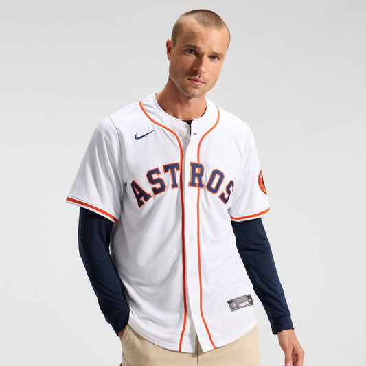 Houston Astros Nike Home Limited Jersey - White Team Jersey Sports Fan Apparel