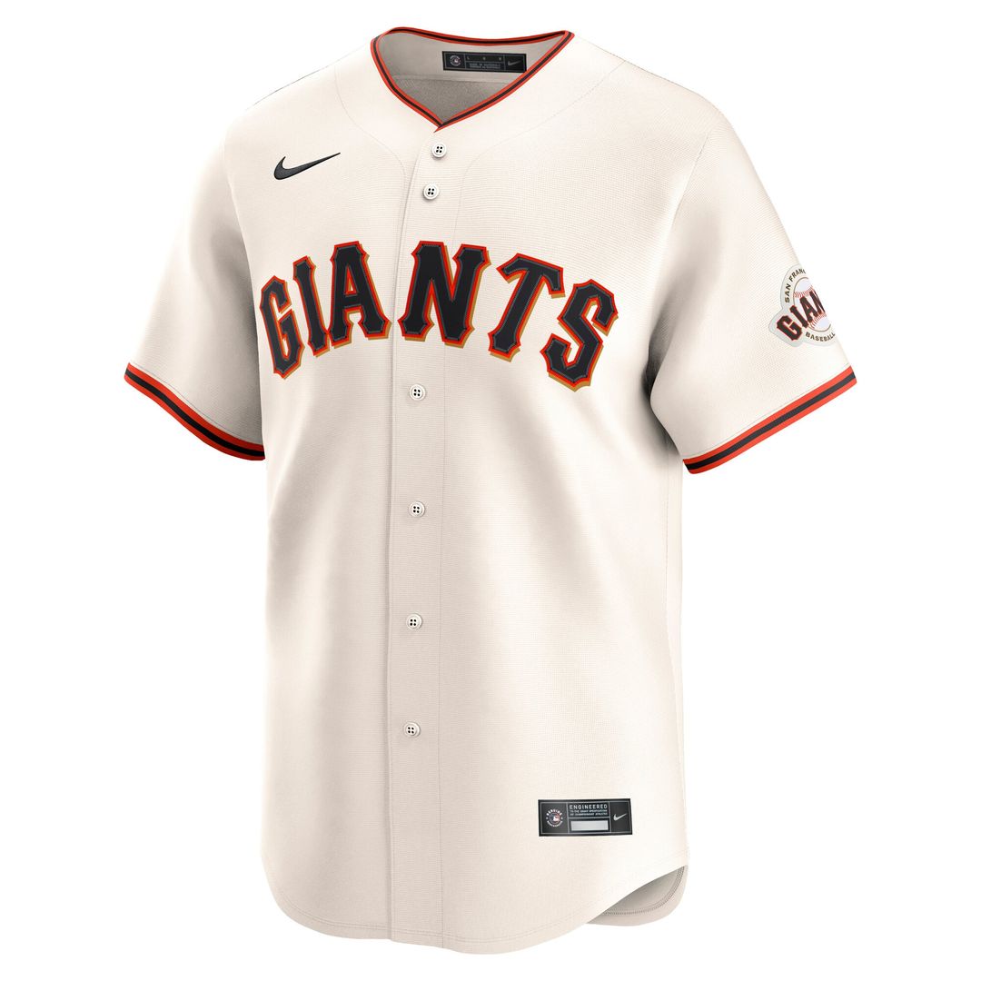 San Francisco Giants Willy Adames Nike Home Limited Player Jersey - Cream Team Jersey Sports Fan Apparel