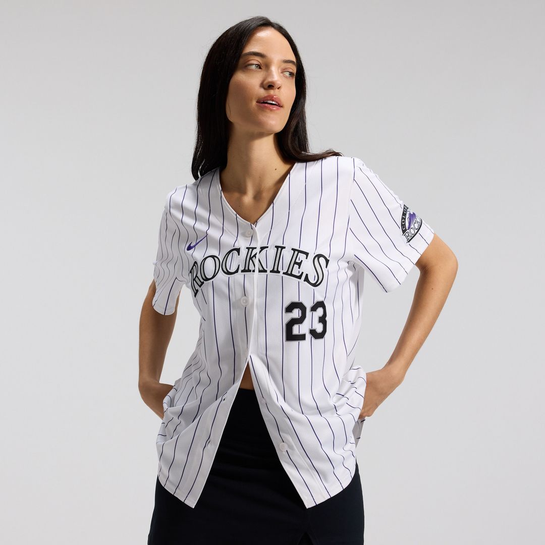 Colorado Rockies Kris Bryant Nike Women's Home Limited Player Jersey - White Team Jersey Sports Fan Apparel