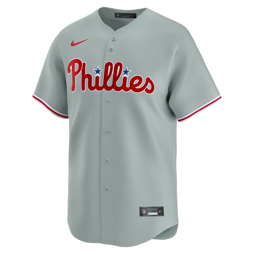 Philadelphia Phillies Bryce Harper Nike Road Limited Player Jersey - Gray Team Jersey Sports Fan Apparel