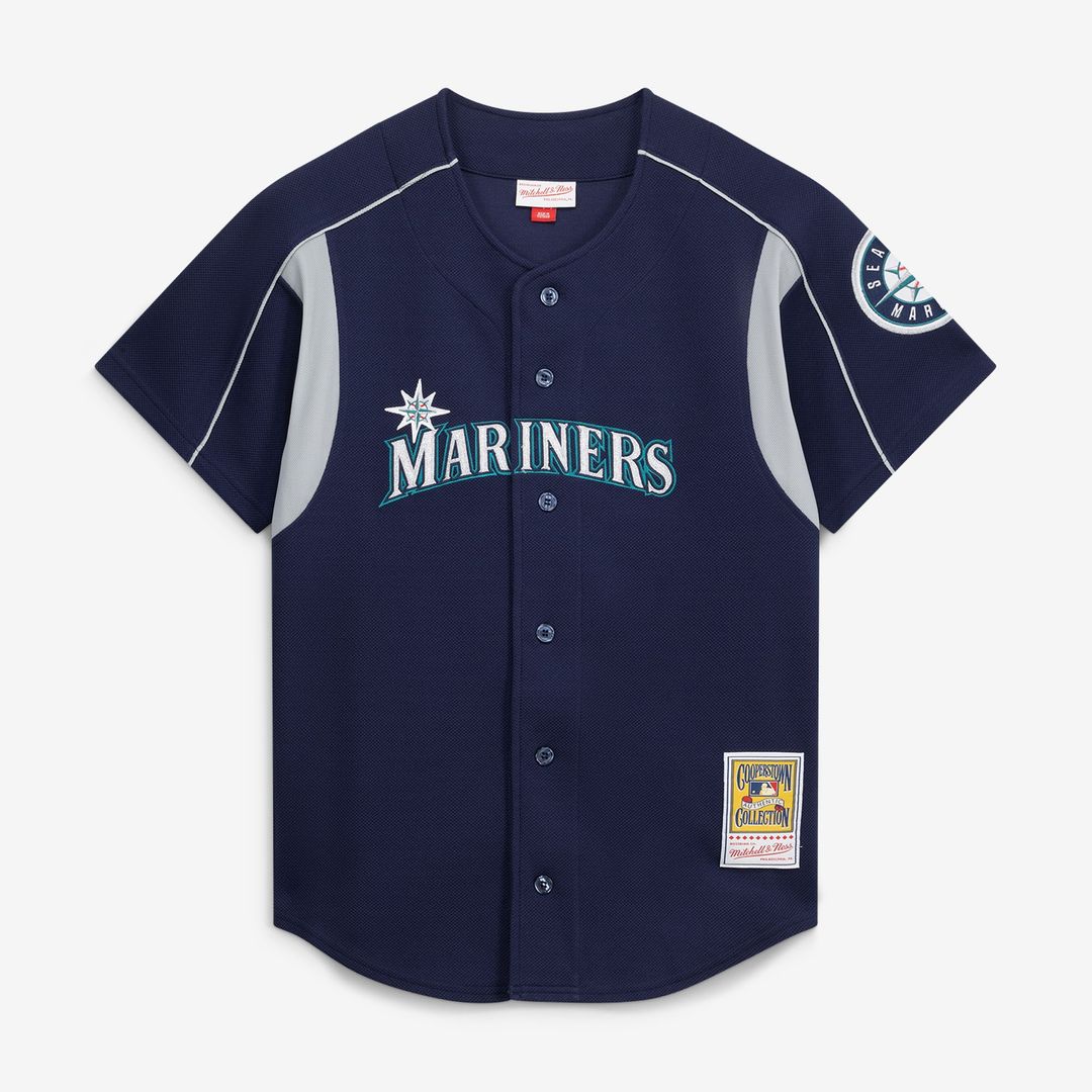Seattle Mariners Felix Hernandez Mitchell & Ness Cooperstown Batting Practice Jersey - Navy Team Jersey Sports Fan Apparel