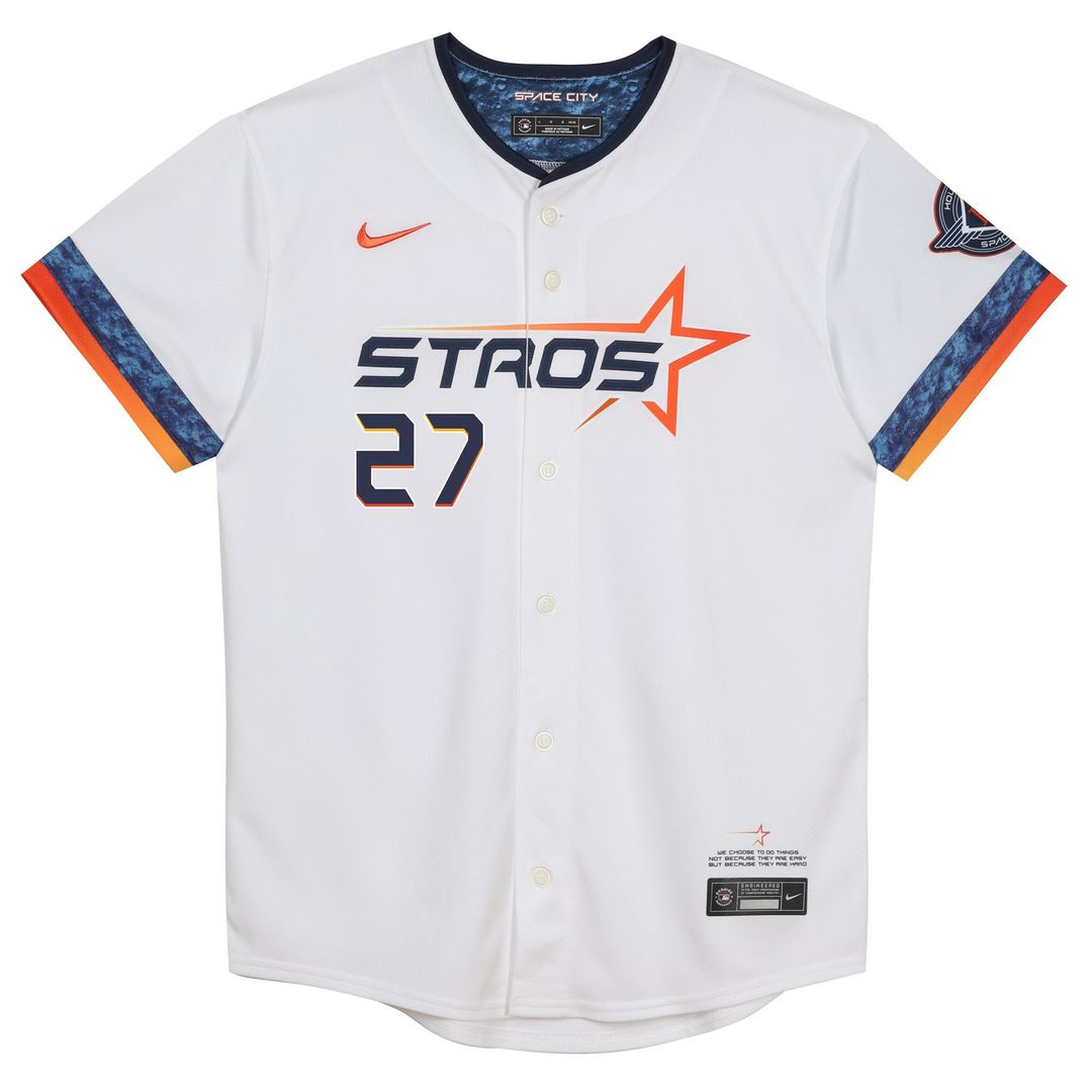 Houston Astros Jose Altuve Nike Preschool 2025 City Connect Limited Player Jersey - White Team Jersey Sports Fan Apparel