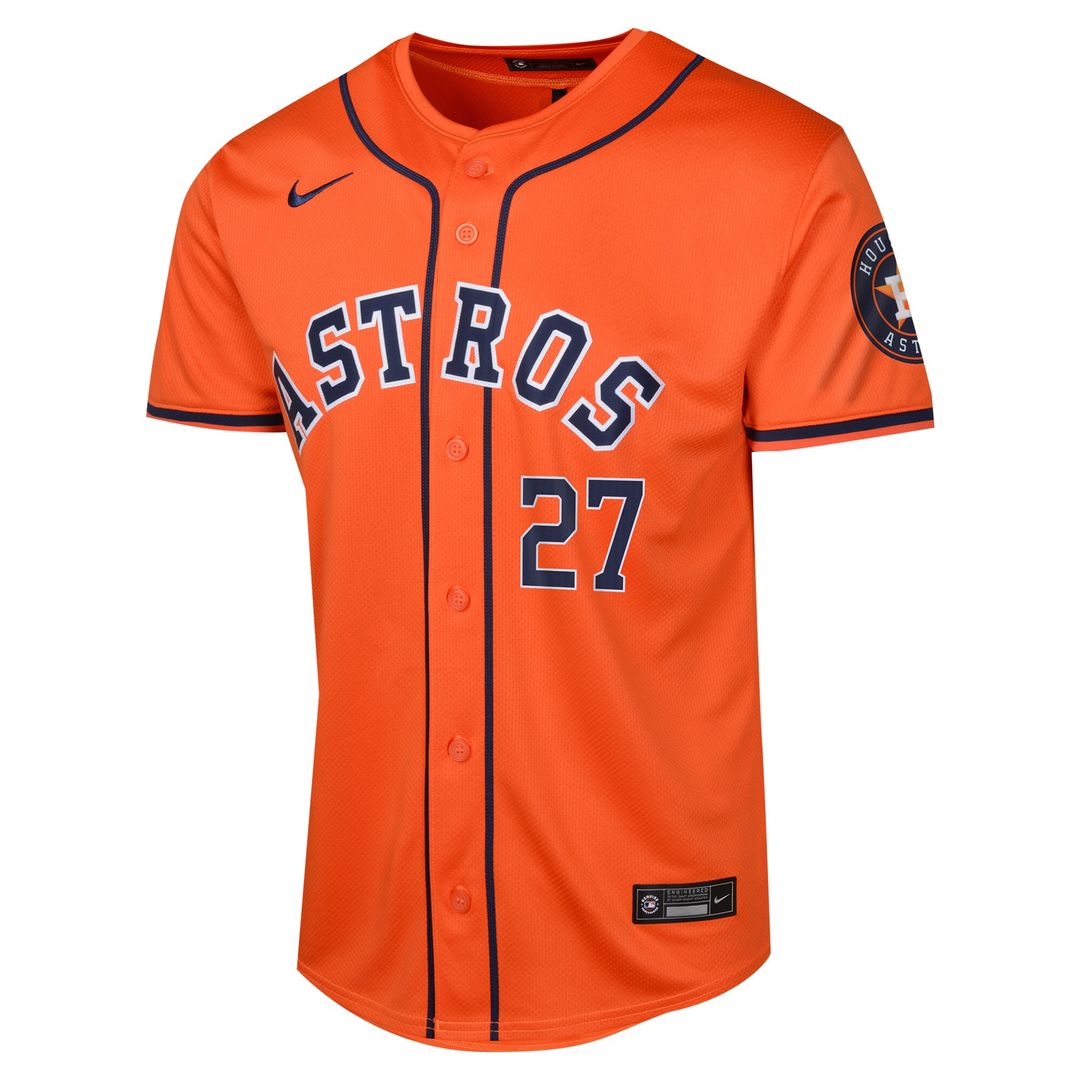 Houston Astros Jose Altuve Nike Youth Alternate Limited Player Jersey - Orange Team Jersey Sports Fan Apparel