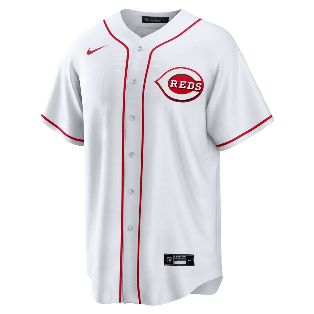 Cincinnati Reds Christian Encarnacion - Strand Nike Home Replica Jersey - White Team Jersey Sports Fan Apparel