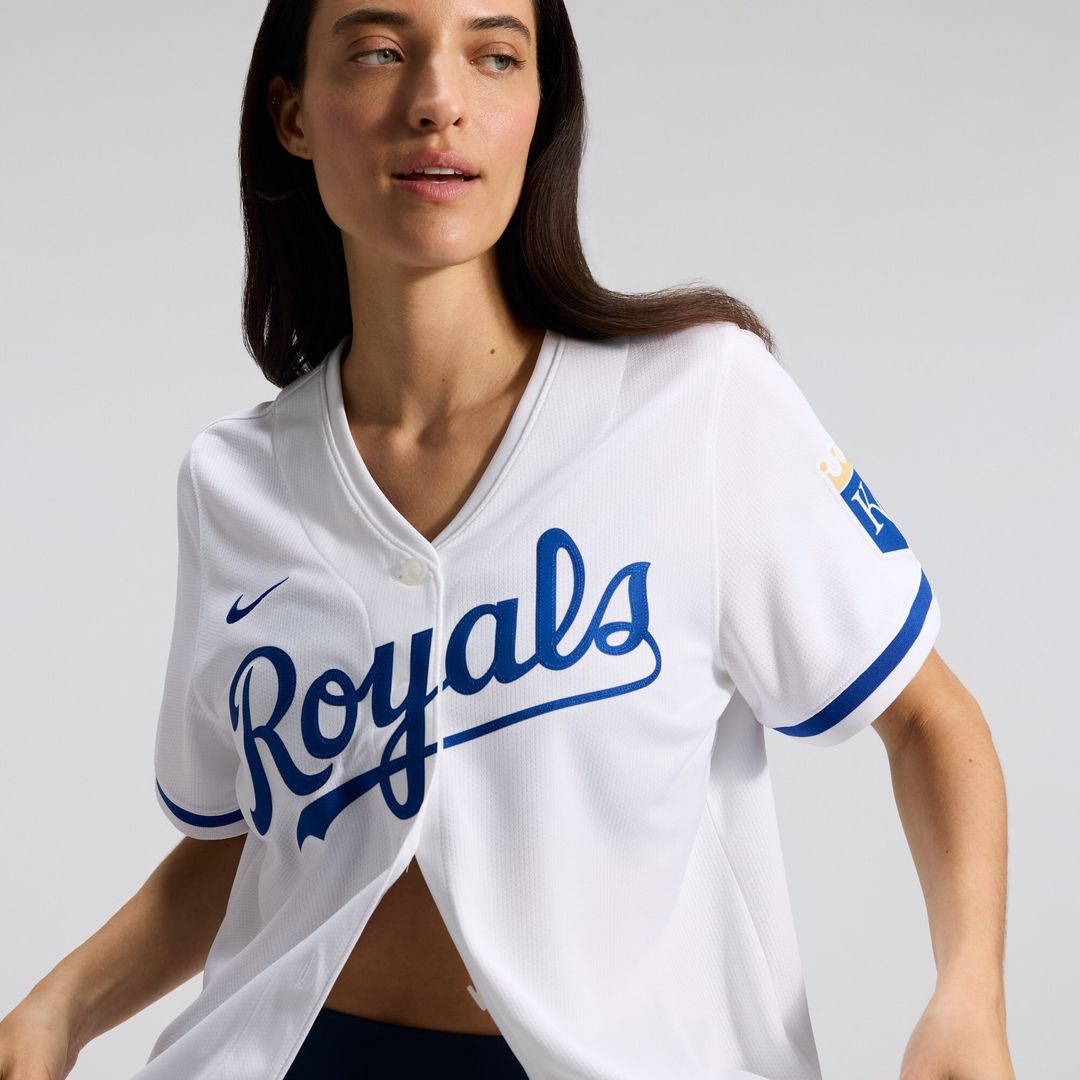 Kansas City Royals Nike Women's Home Limited Jersey - White Team Jersey Sports Fan Apparel