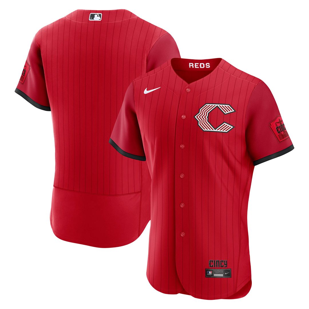 Cincinnati Reds Nike 2026 City Connect Authentic Jersey - Red Team Jersey Sports Fan Apparel