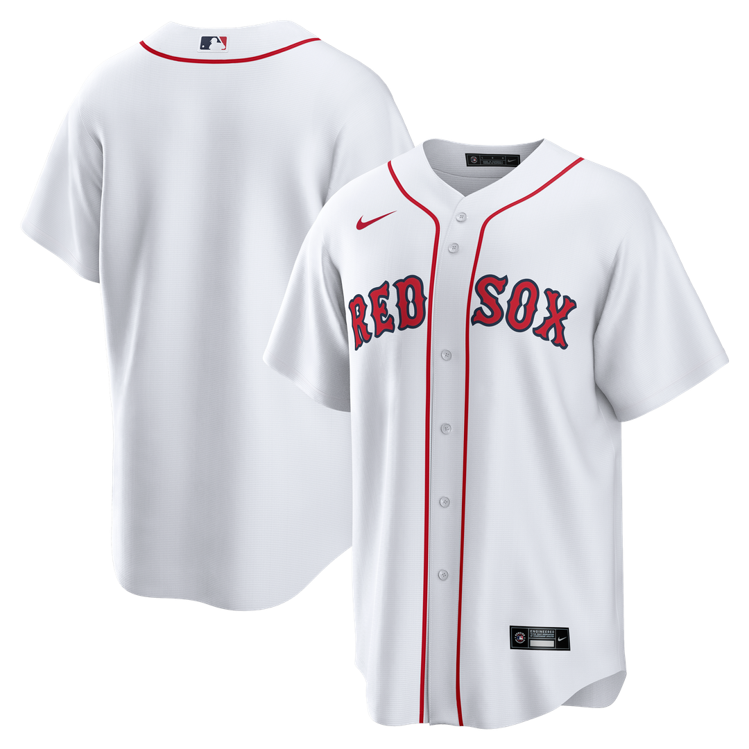 Boston Red Sox Nike Home Big & Tall Replica Jersey - White Team Jersey Sports Fan Apparel