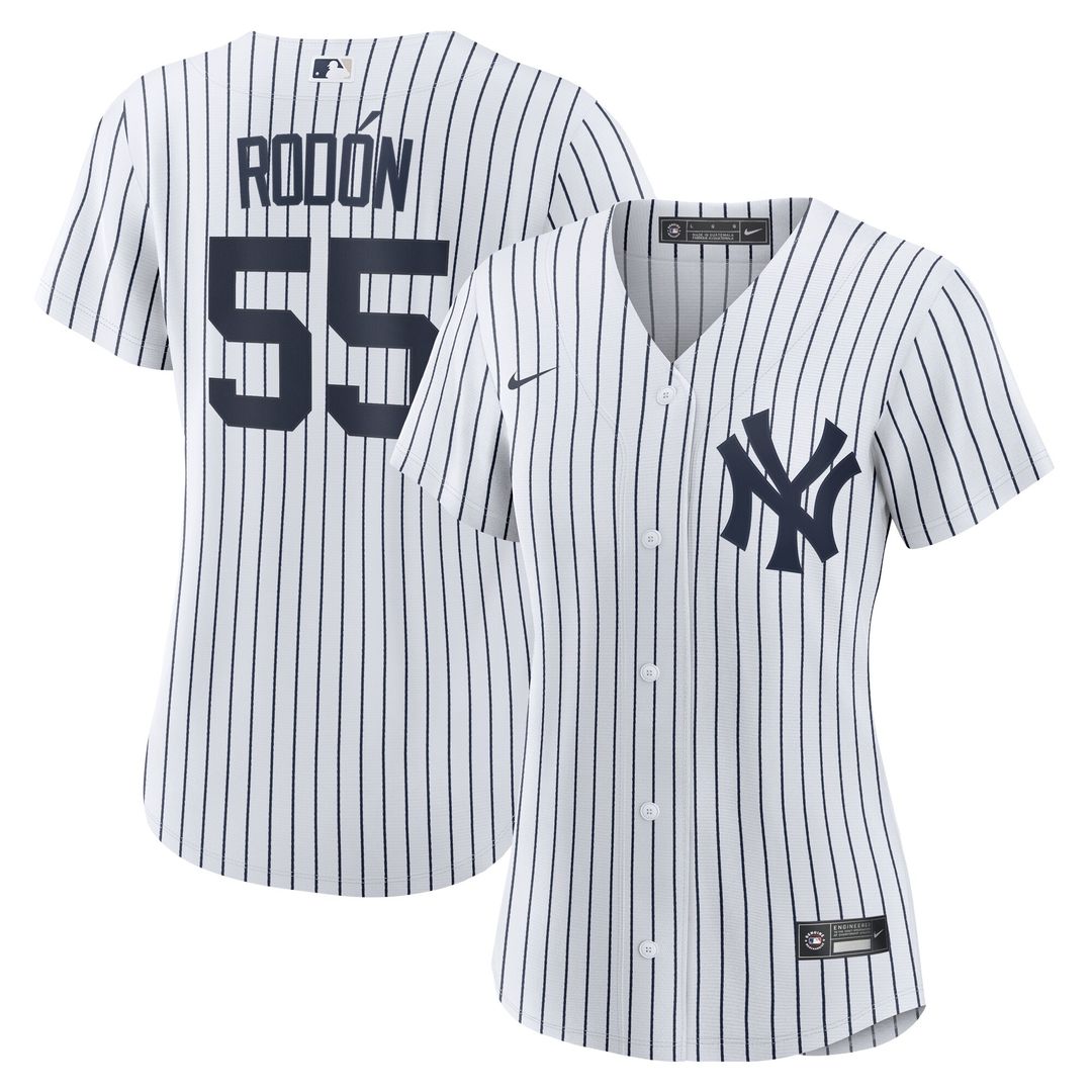New York Yankees Carlos Rodon Nike Women's Home Replica Jersey - White Team Jersey Sports Fan Apparel