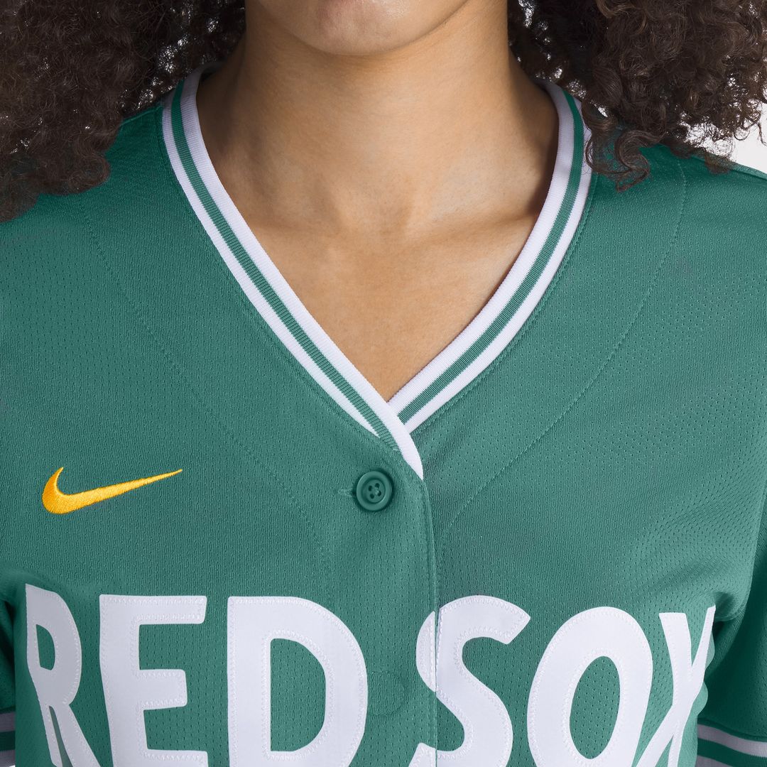 Boston Red Sox David Ortiz Nike Women's 2025 City Connect Limited Retired Player Jersey - Green Team Jersey Sports Fan Apparel