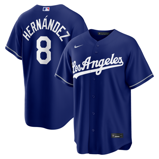 Los Angeles Dodgers Enrique Hernández Nike Alternate Replica Jersey - Royal Team Jersey Sports Fan Apparel