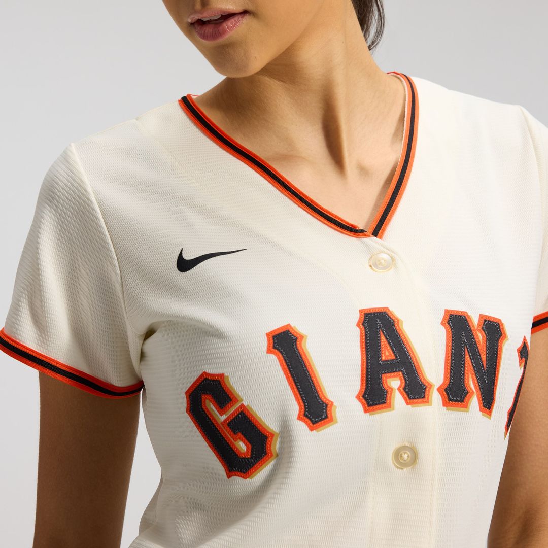 San Francisco Giants Nike Women's Home Replica Team Jersey - Cream Team Jersey Sports Fan Apparel