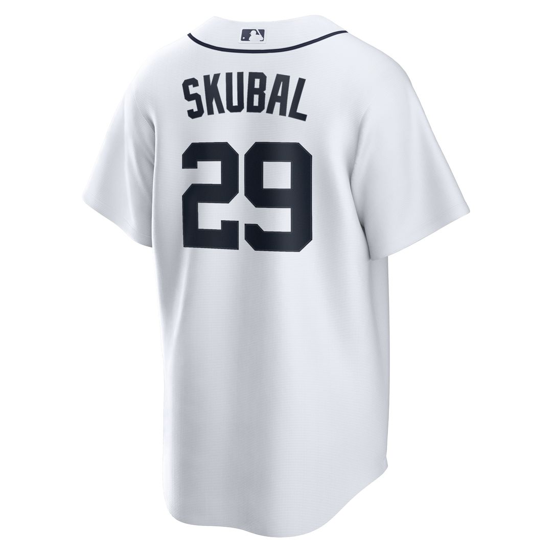 Detroit Tigers Tarik Skubal Nike Home Replica Jersey - White Team Jersey Sports Fan Apparel