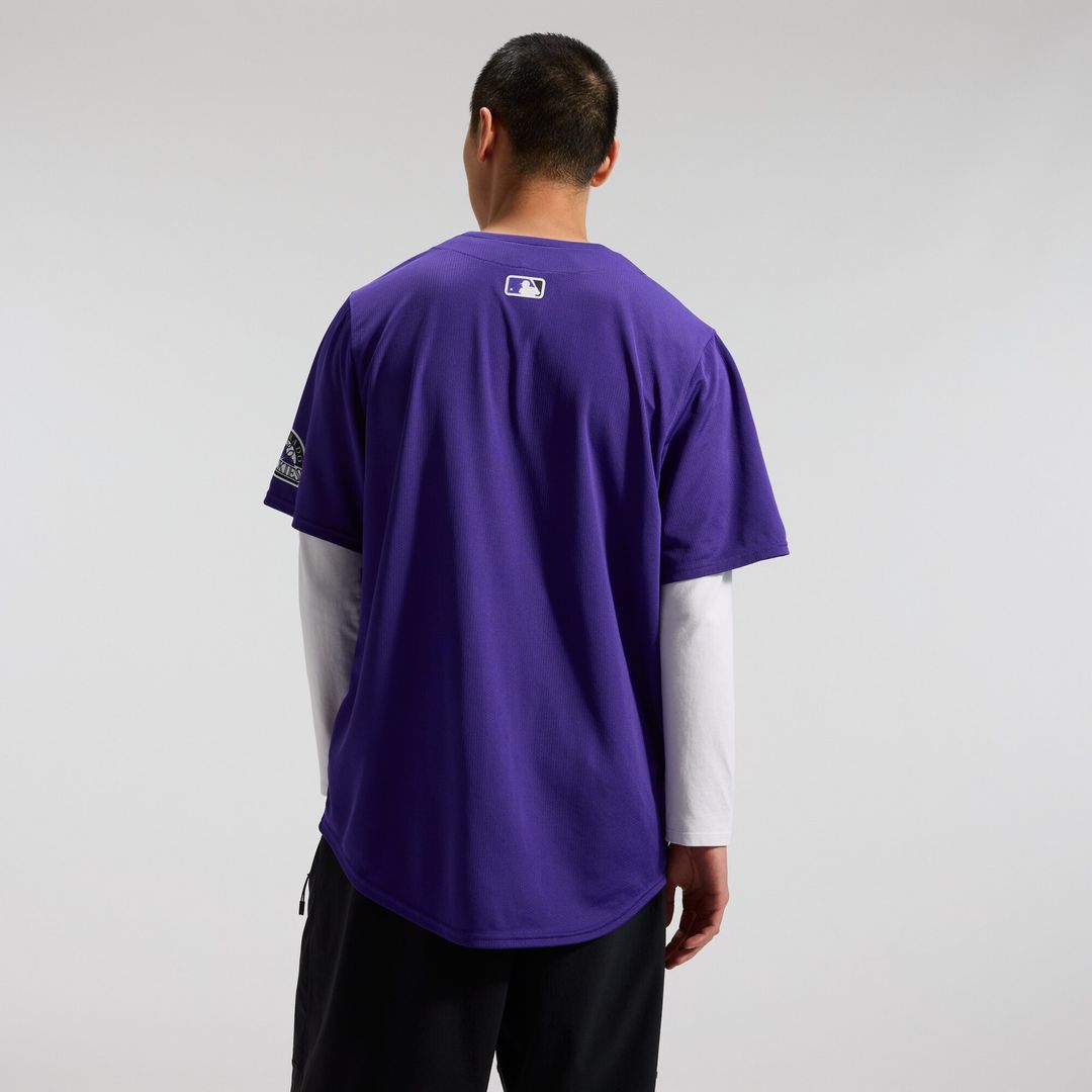 Colorado Rockies Nike Alternate Limited Jersey - Purple Team Jersey Sports Fan Apparel