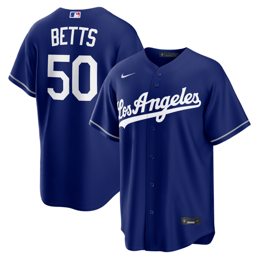 Los Angeles Dodgers Mookie Betts Nike Alternate Replica Jersey - Royal Team Jersey Sports Fan Apparel