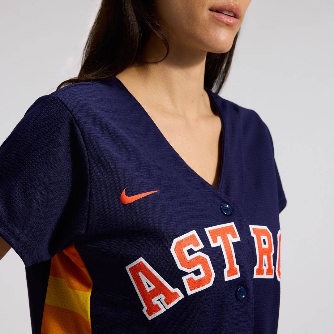 Houston Astros Jose Altuve Nike Women's Alternate Replica Player Jersey - Navy Team Jersey Sports Fan Apparel