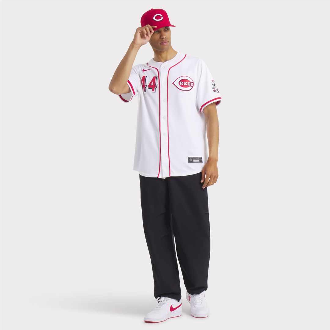 Cincinnati Reds Elly De La Cruz Nike Home Limited Player Jersey - White Team Jersey Sports Fan Apparel