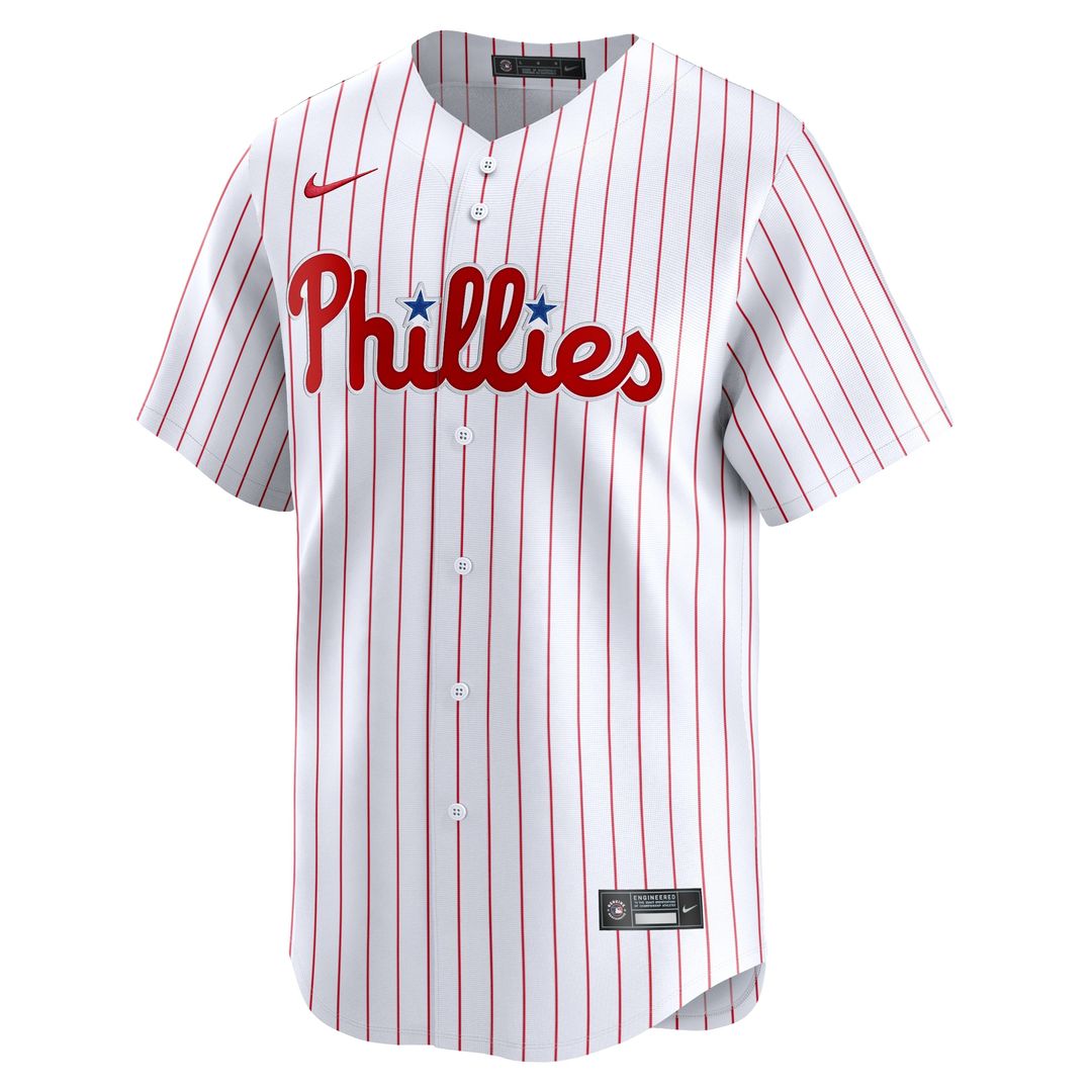Philadelphia Phillies Zack Wheeler Nike Home Limited Player Jersey - White Team Jersey Sports Fan Apparel
