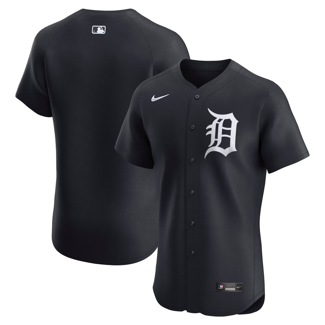 Detroit Tigers Nike Home Elite Jersey - White Team Jersey Sports Fan Apparel