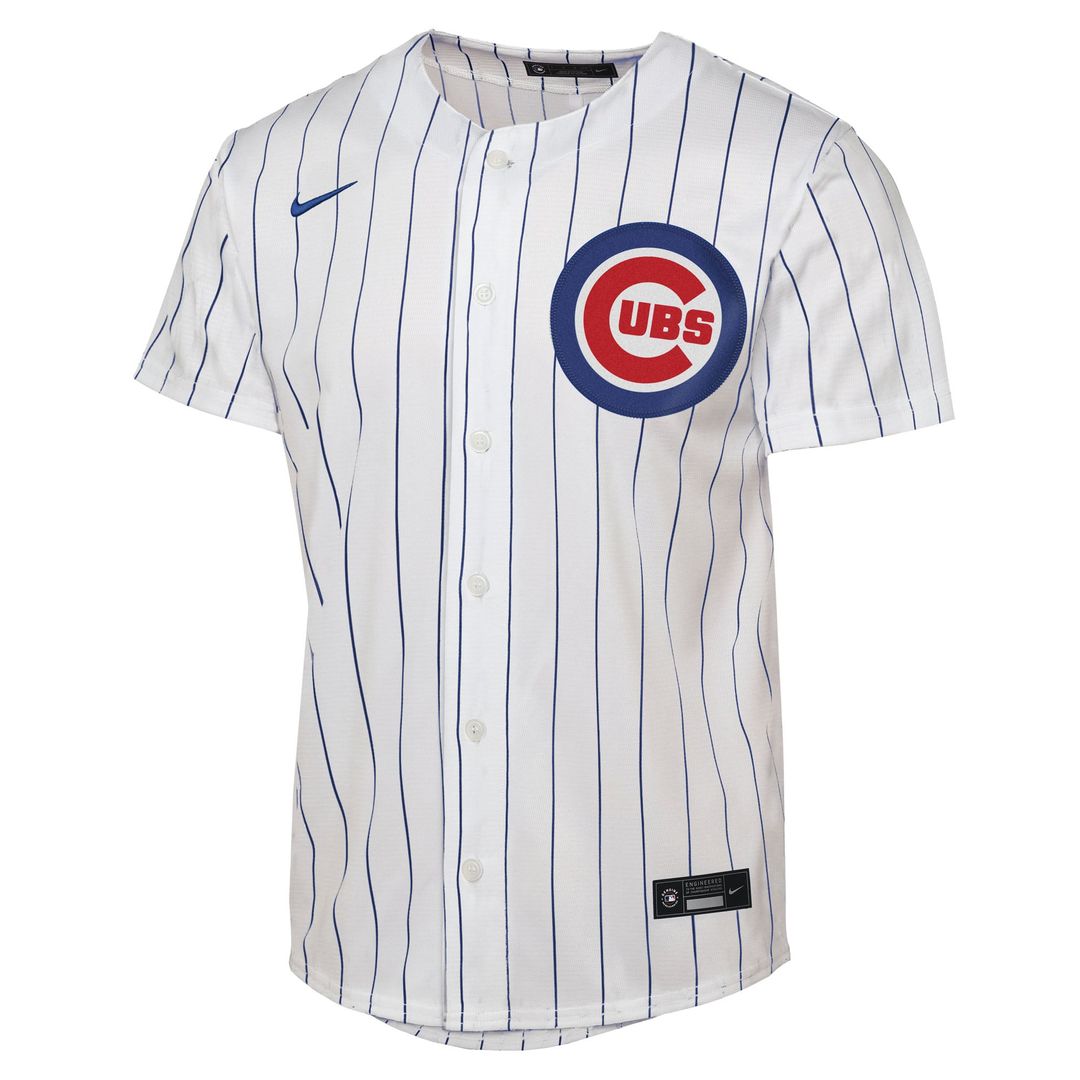 Chicago Cubs Pete Crow - Armstrong Nike Youth Home Replica Player Jersey - White Team Jersey Sports Fan Apparel