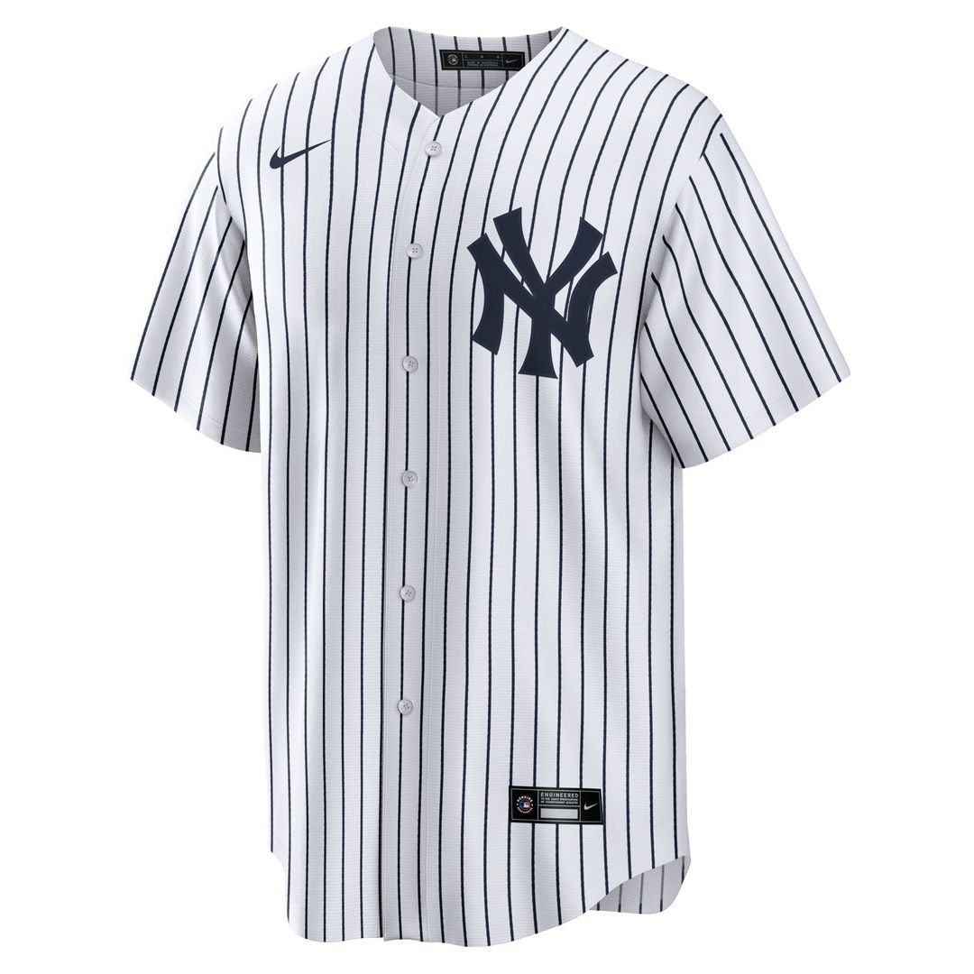 New York Yankees Ben Rice Nike Home Replica Jersey - White Team Jersey Sports Fan Apparel