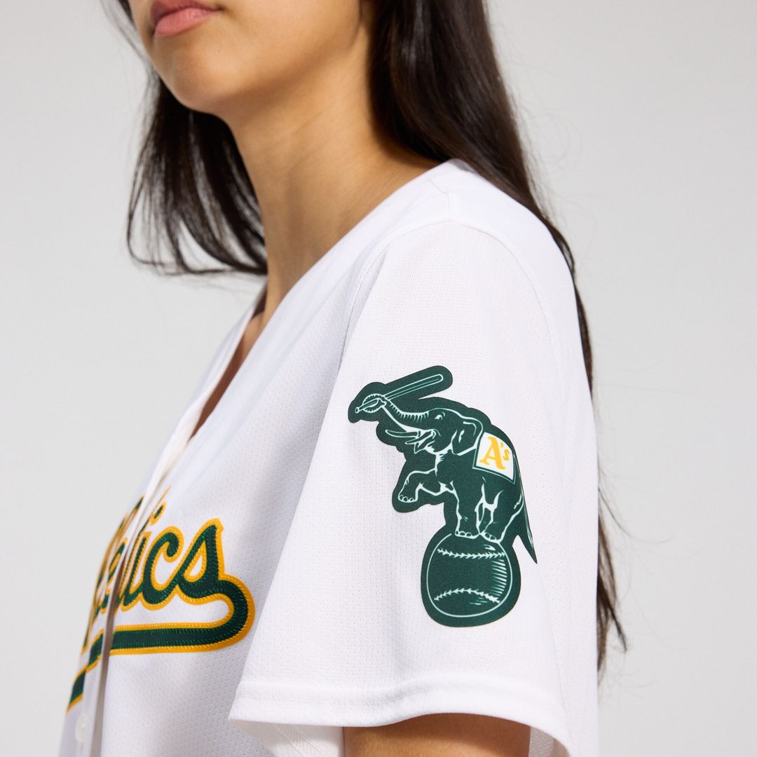 Athletics Nike Women's Home Limited Jersey - White Team Jersey Sports Fan Apparel