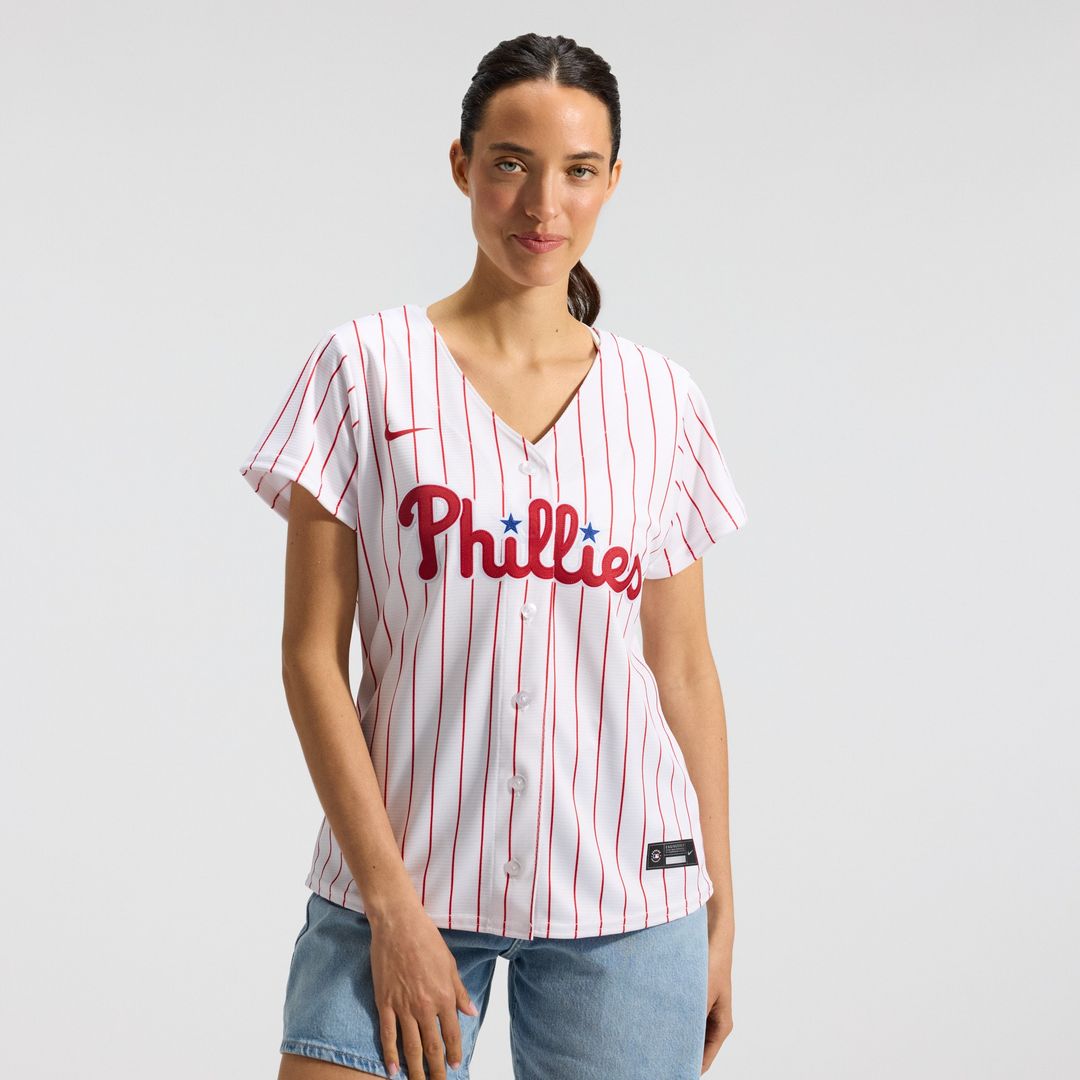 Philadelphia Phillies Nike Women's Home Replica Team Jersey - White Team Jersey Sports Fan Apparel