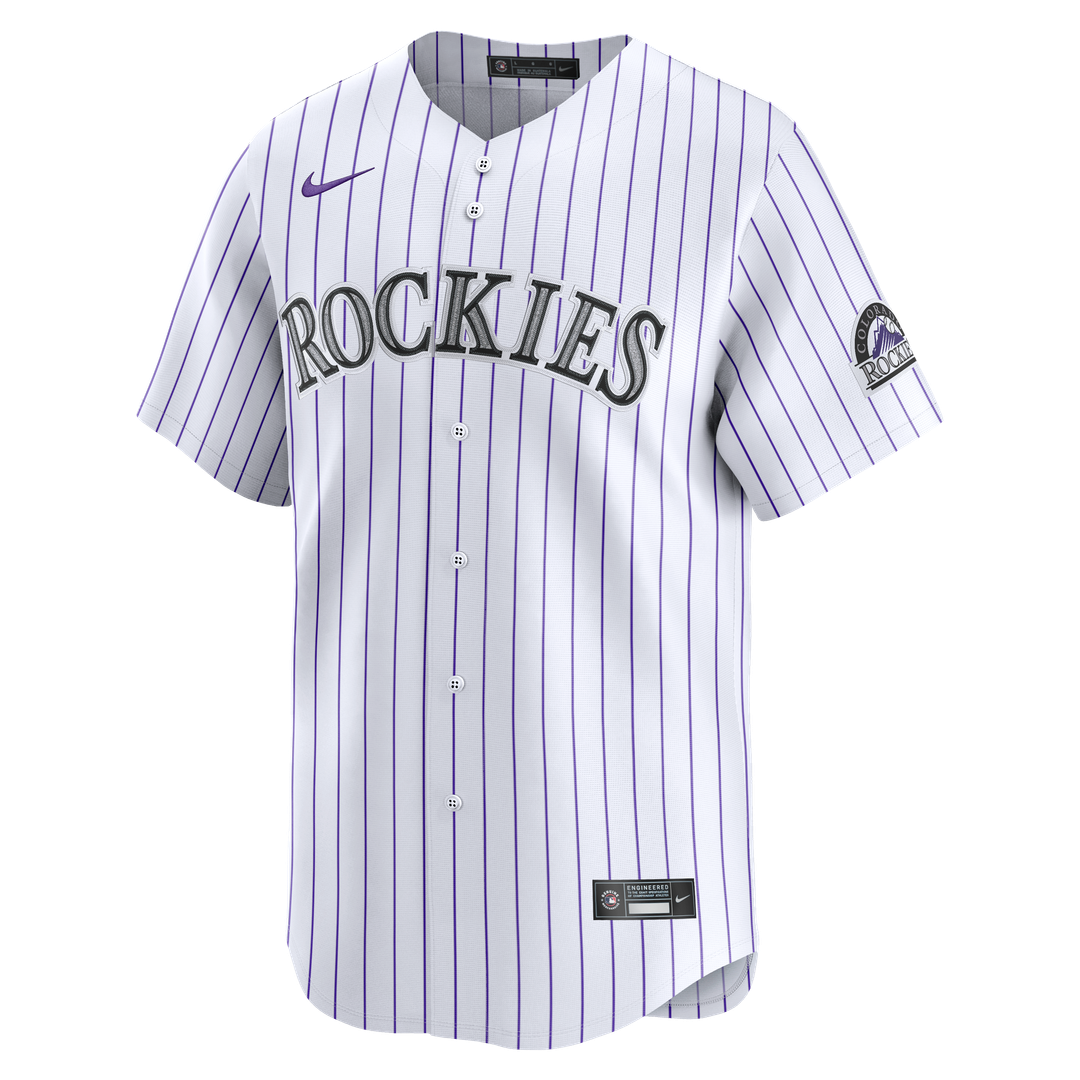 Colorado Rockies Nike Home Limited Jersey - White Team Jersey Sports Fan Apparel