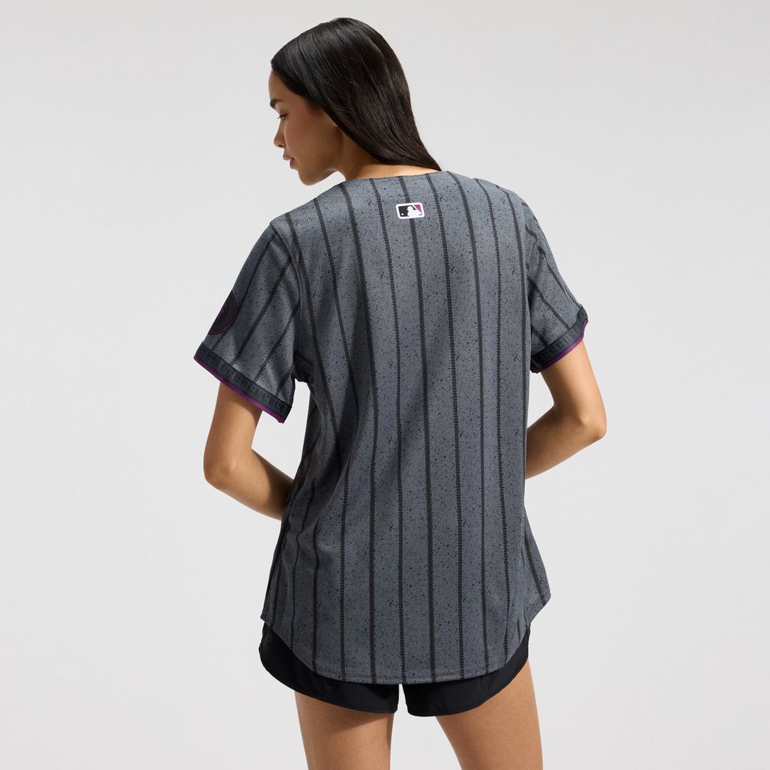 New York Mets Nike Women's City Connect Limited Jersey - Gray Team Jersey Sports Fan Apparel
