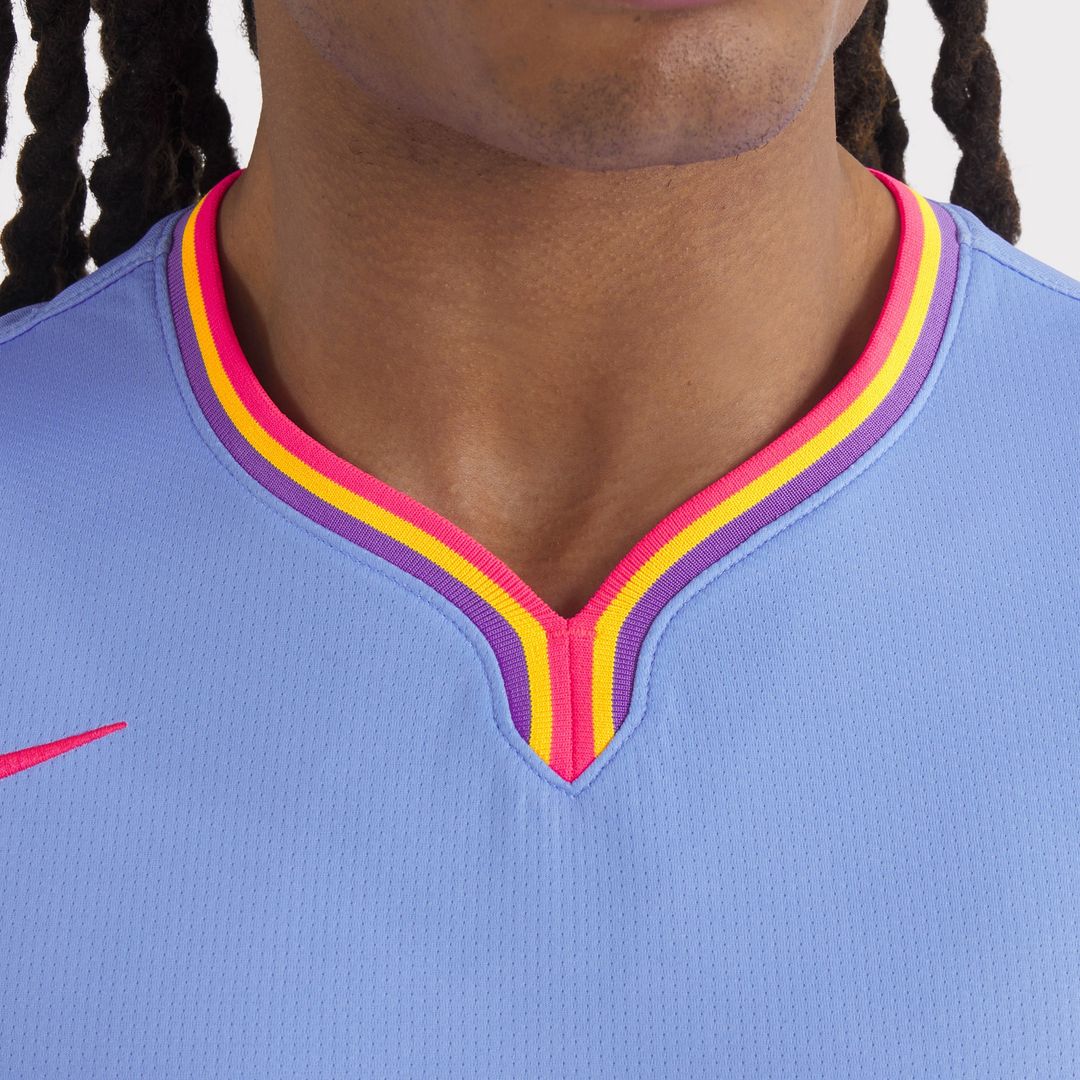 Colorado Rockies Kris Bryant Nike 2025 City Connect Limited Player Jersey - Purple/Light Blue Team Jersey Sports Fan Apparel