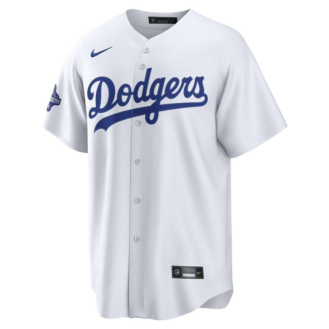 Los Angeles Dodgers Freddie Freeman Nike Home 2025 World Series Champions Replica Jersey - White Team Jersey Sports Fan Apparel