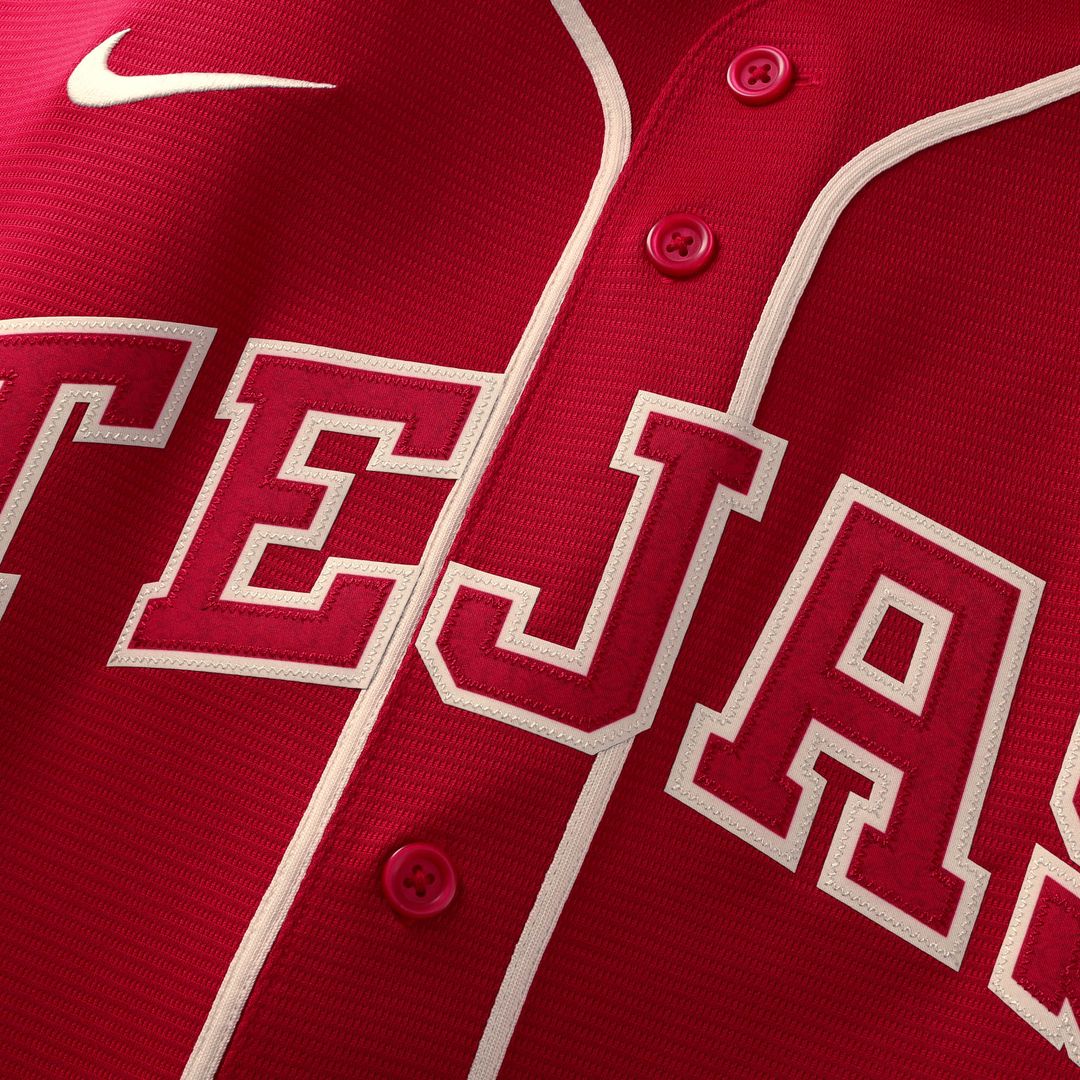 Texas Rangers Corey Seager Nike 2026 City Connect Stadium Jersey - Red Team Jersey Sports Fan Apparel