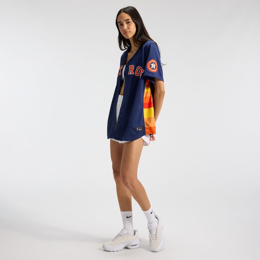 Houston Astros Jose Altuve Nike Women's Alternate Limited Player Jersey - Navy Team Jersey Sports Fan Apparel