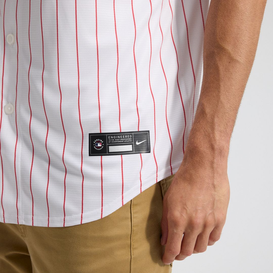 Philadelphia Phillies Nike Home Replica Team Jersey - White Team Jersey Sports Fan Apparel