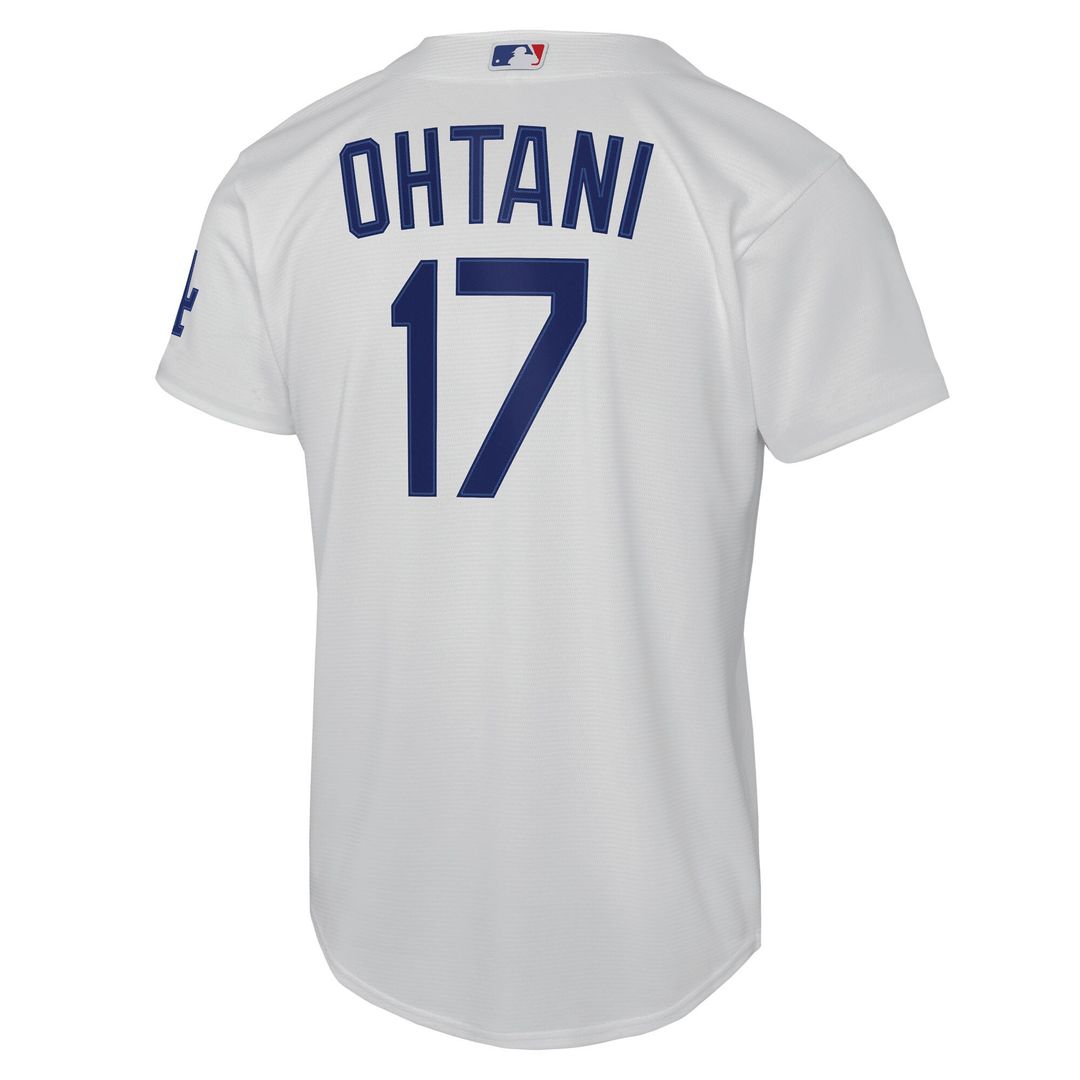 Los Angeles Dodgers Shohei Ohtani Nike Youth Home Stadium Jersey - White Team Jersey Sports Fan Apparel