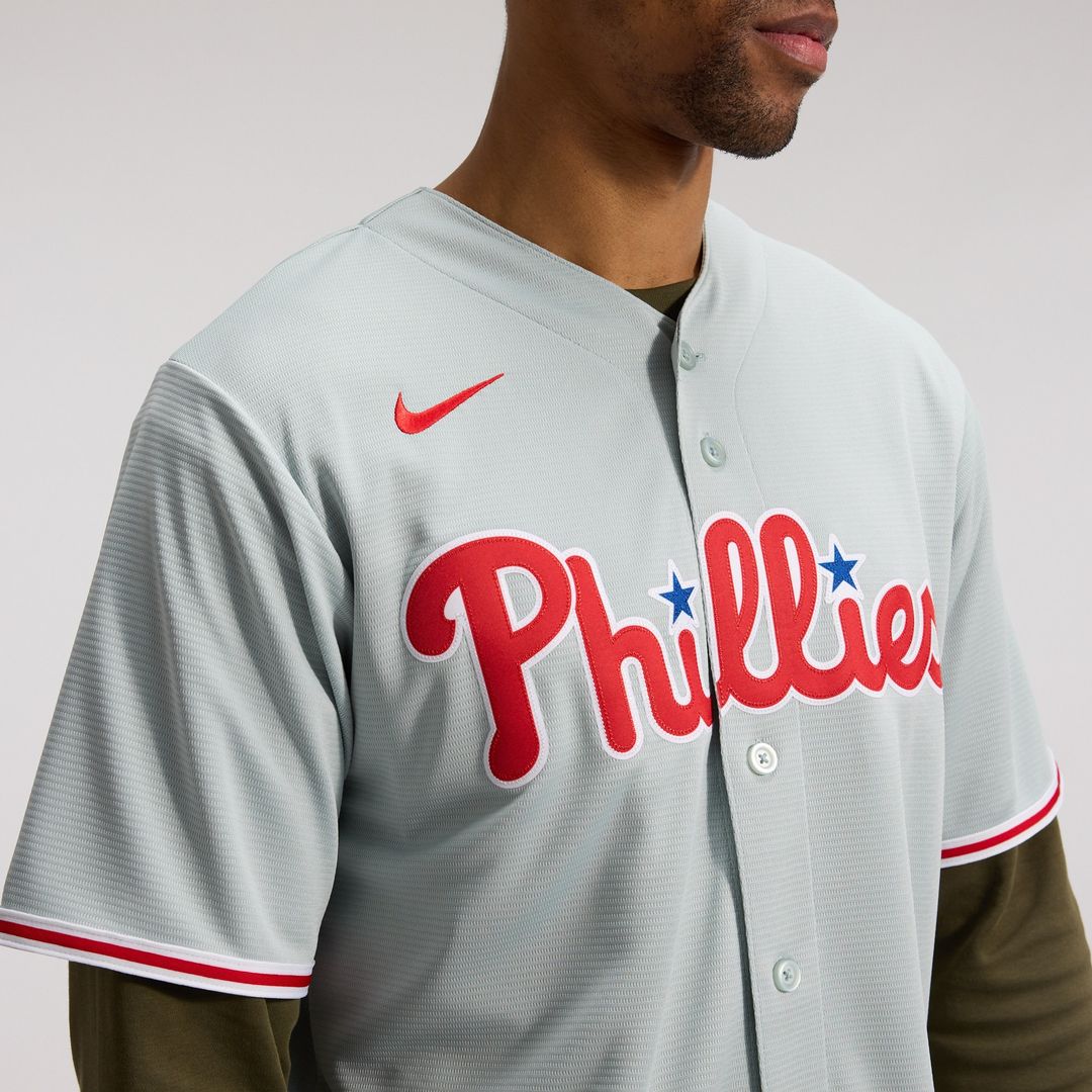 Philadelphia Phillies Bryce Harper Nike Road Replica Jersey - Gray Team Jersey Sports Fan Apparel