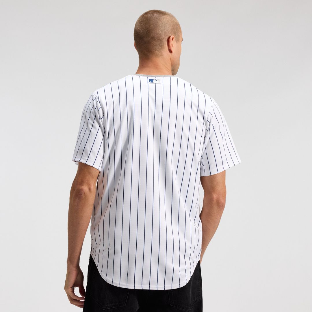 New York Yankees Nike Home Replica Team Jersey - White Team Jersey Sports Fan Apparel