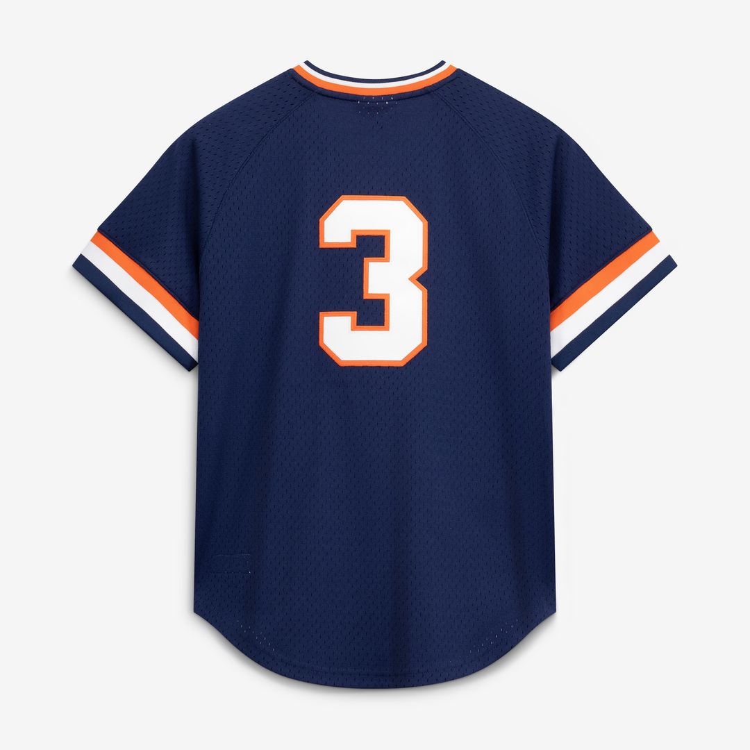 Detroit Tigers Alan Trammell Mitchell & Ness Authentic Batting Practice Jersey - Navy Team Jersey Sports Fan Apparel