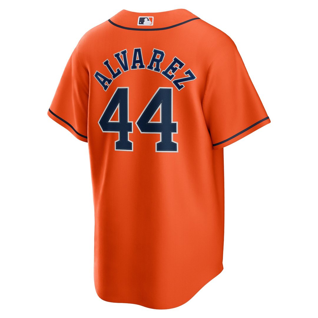 Houston Astros Yordan Álvarez Nike Alternate Replica Player Jersey - Orange Team Jersey Sports Fan Apparel